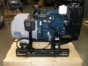Kubota powered generator