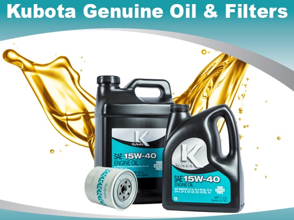 kubota genuine oil and filters